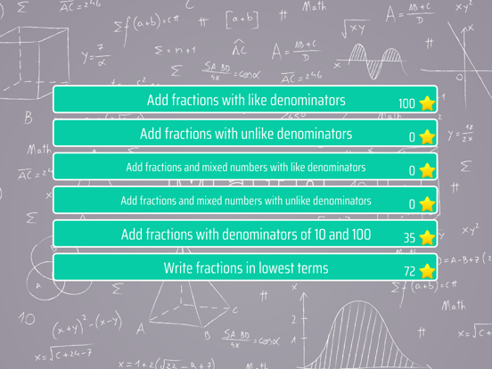 Screenshot #4 pour Adding Fractions