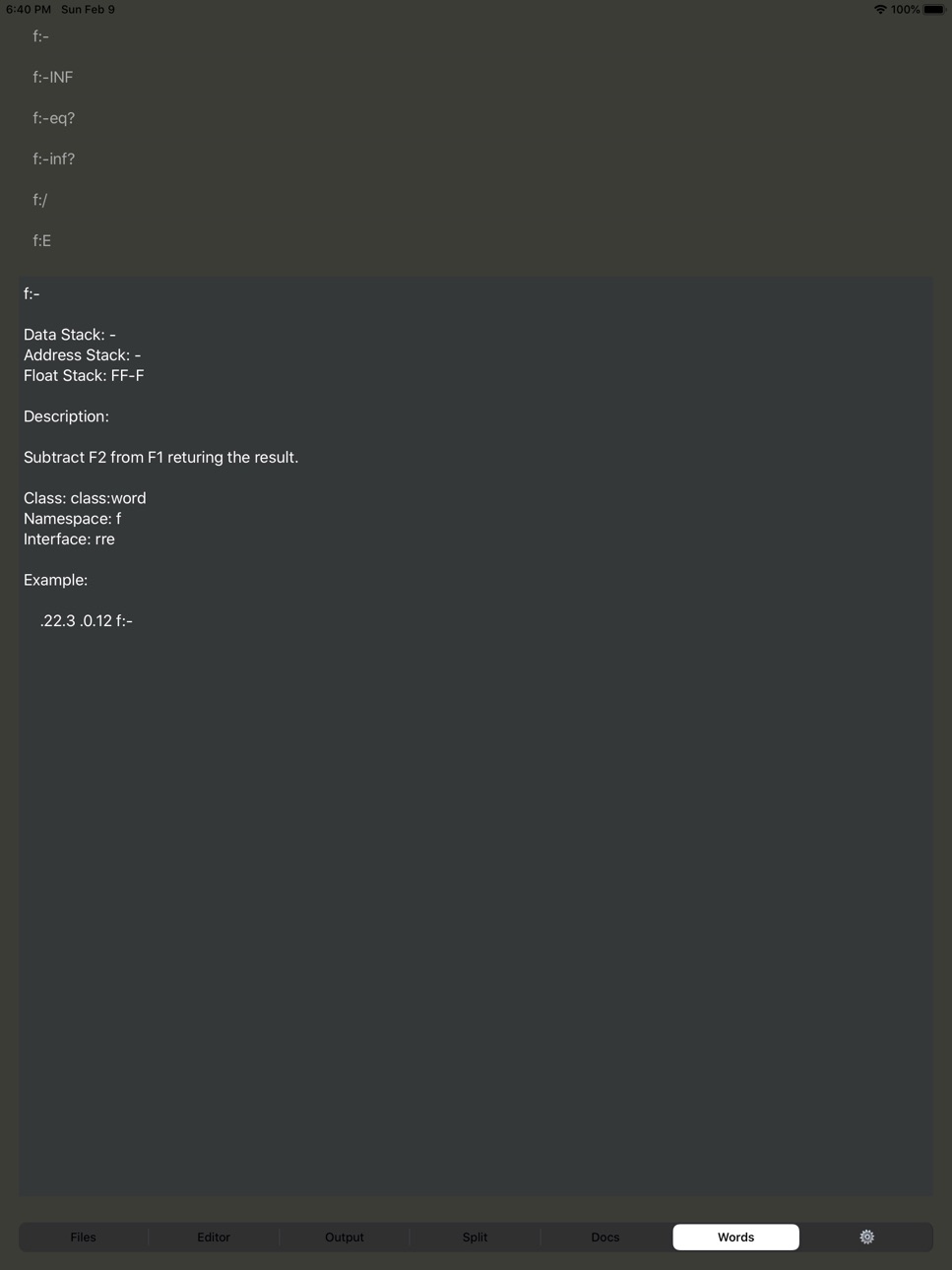 iPad screenshot