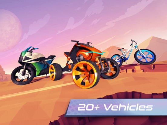 Gravity Rider Zero iPad app afbeelding 7