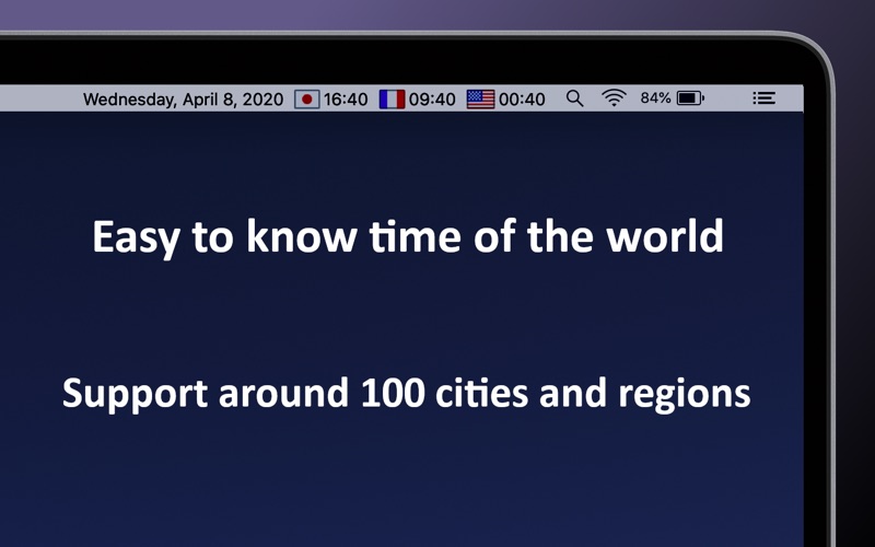 Screenshot #1 pour World Clock Digi