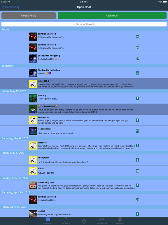 Screenshot #4 pour Ask Weezy: And Each Other