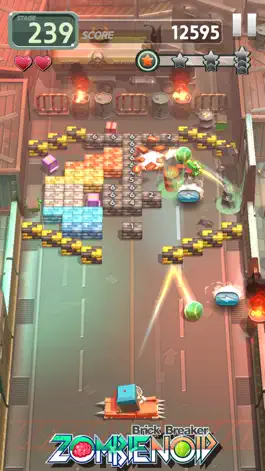 Game screenshot Zombienoid: Brick Breaker apk