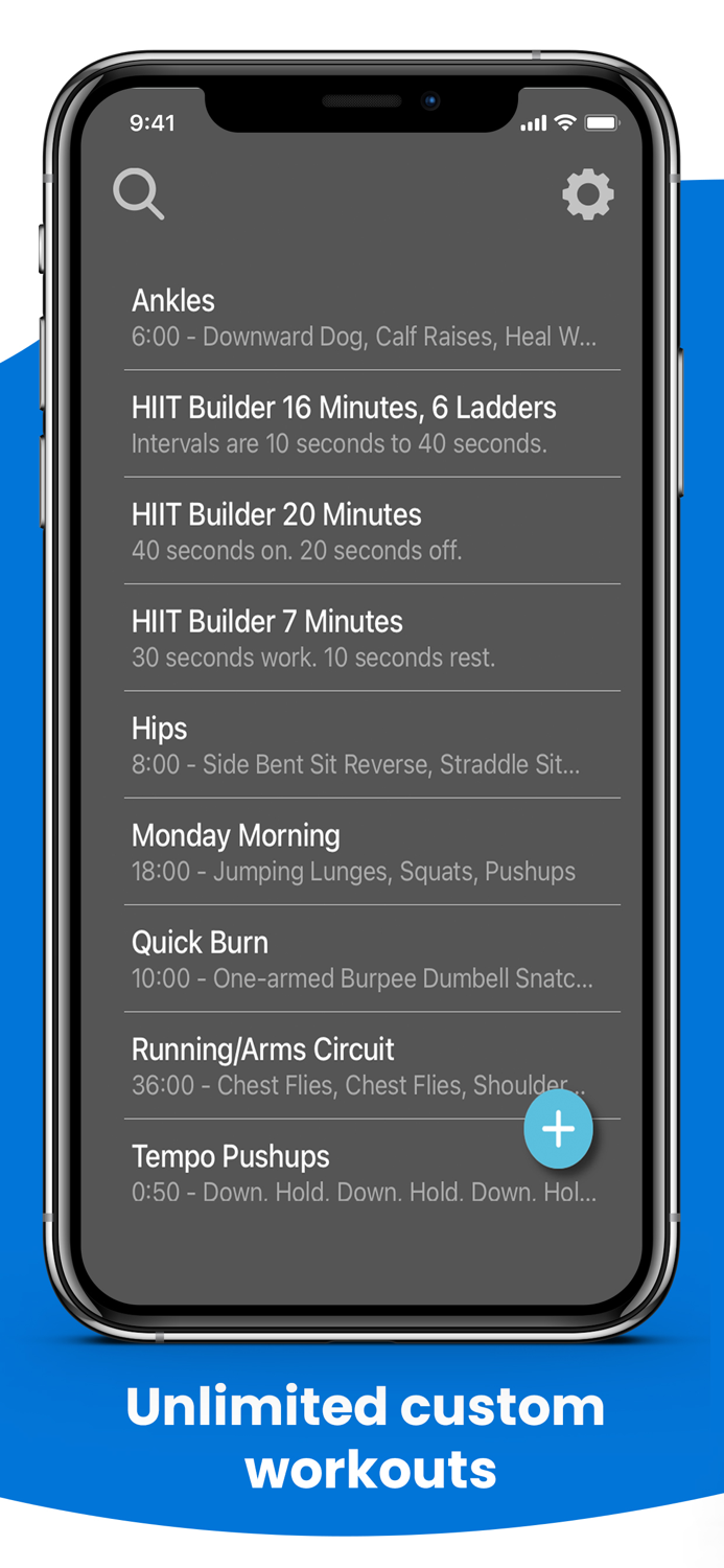 Interval Timer - HIIT Builder