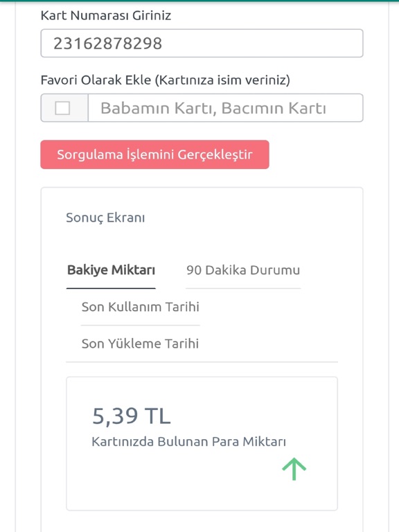 Screenshot #5 pour Bakiye Sorgulama