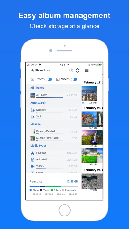 Photo Cleaner -Album organizer screenshot-0