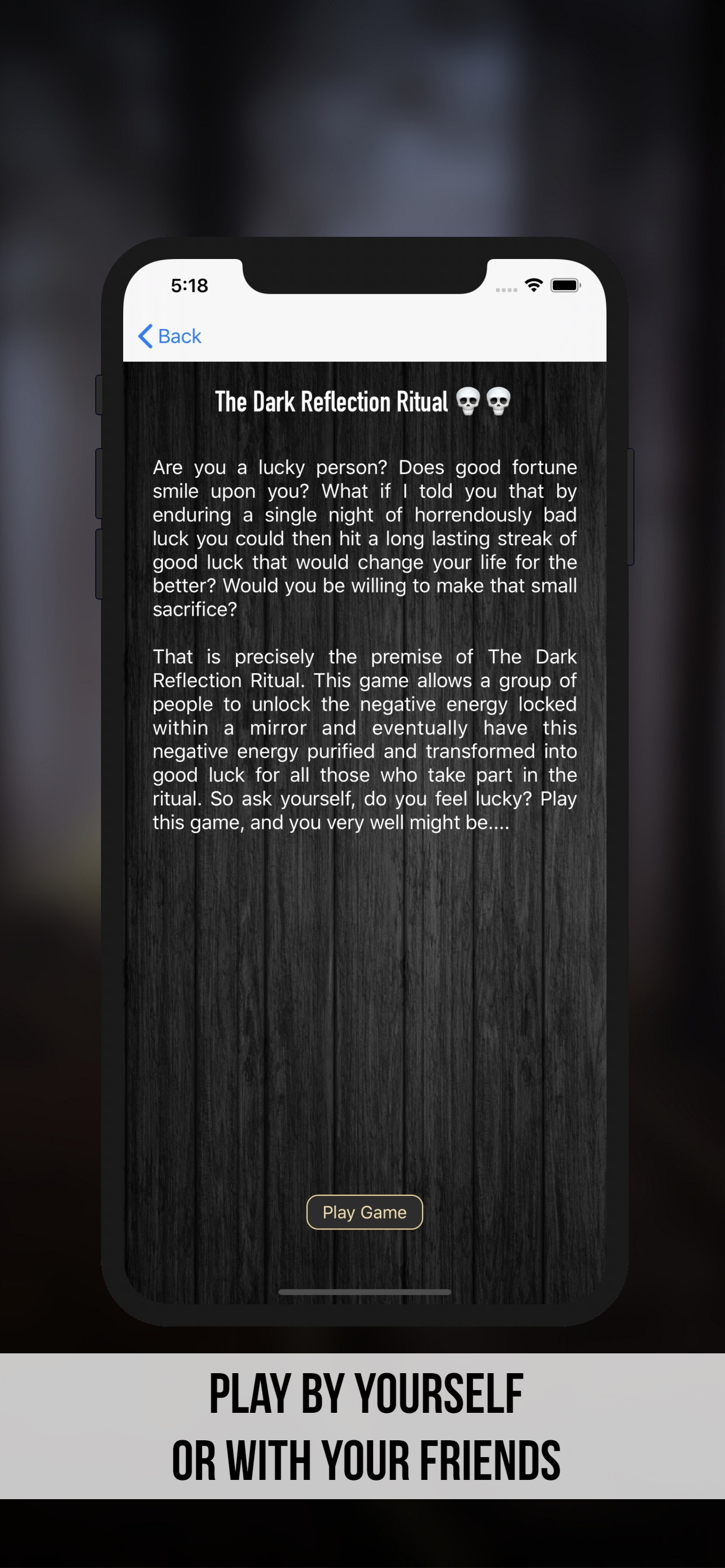 Games to Terrify