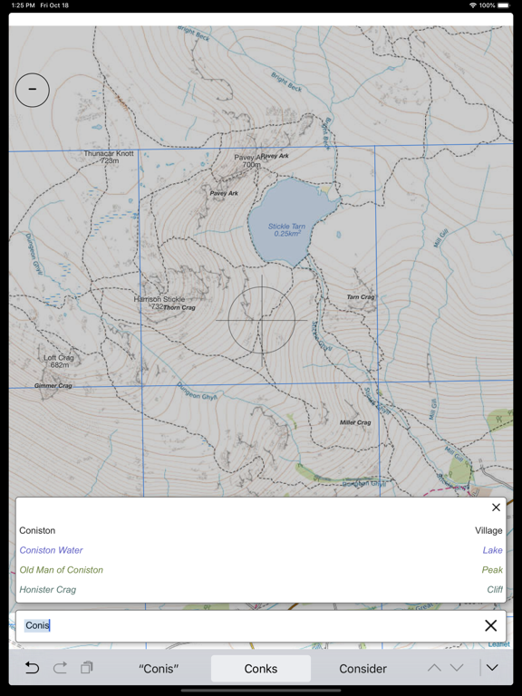 Screenshot #6 pour Lake District Outdoor Map PRO