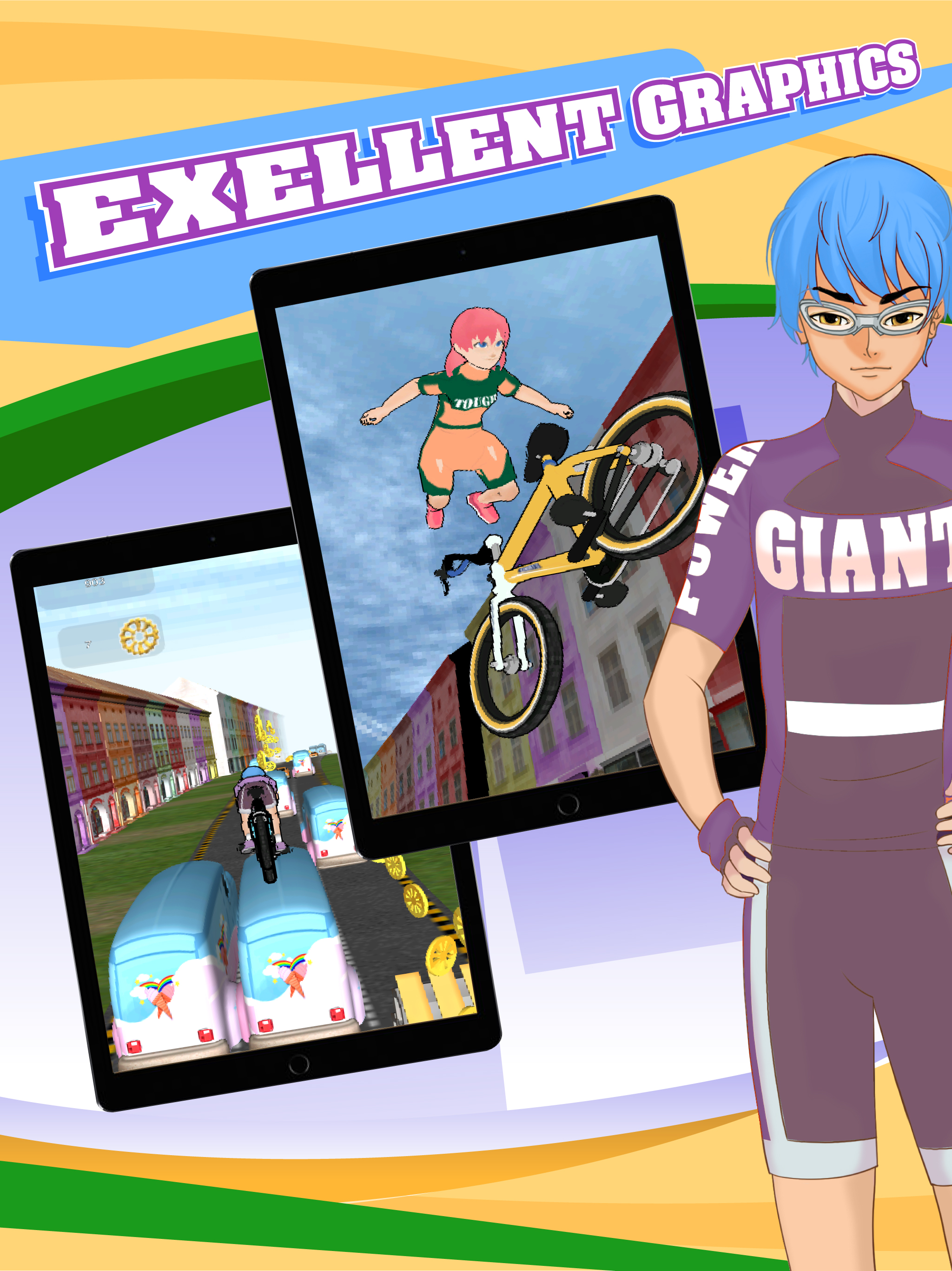 Bike ME:Extreme 3D Biking Game screenshot 7