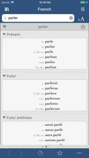 ultralingua french iphone screenshot 2