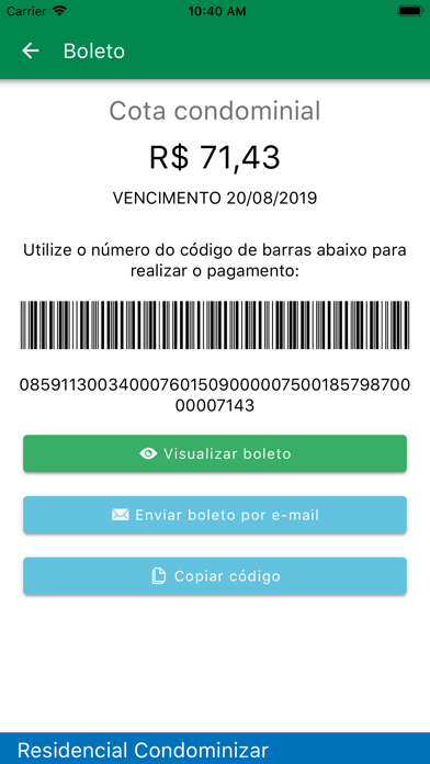 Condominizar Portal Condomínio Screenshot