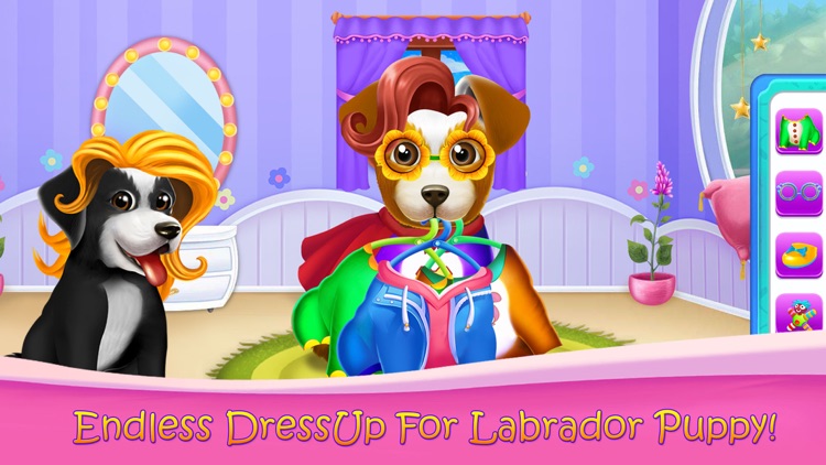 Fluffy Labrador Puppies Salon screenshot-4