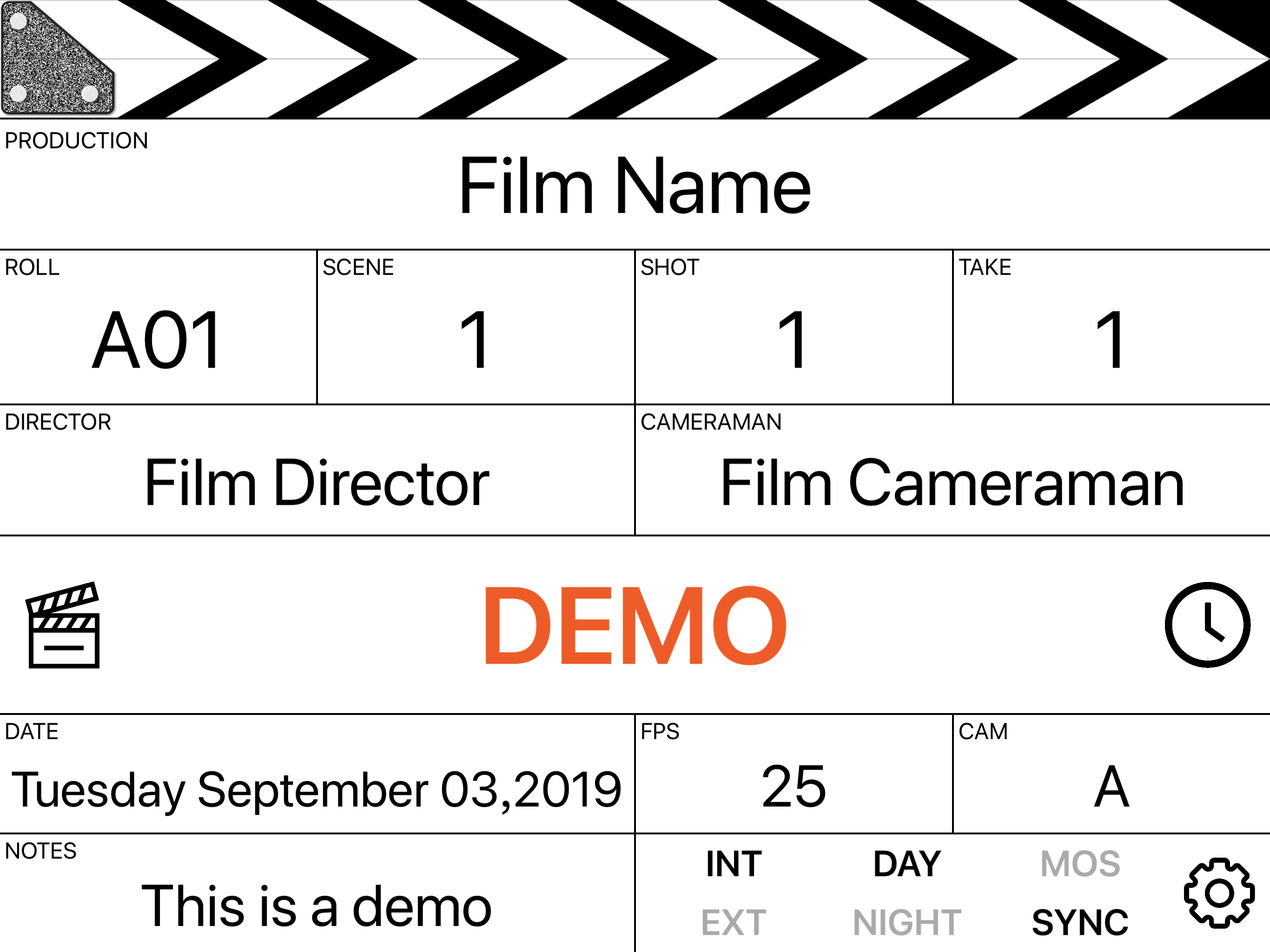 Clapperboard Pro