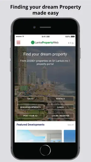 LankaPropertyWeb Property App screenshot 1
