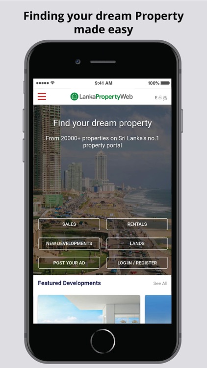 LankaPropertyWeb Property App