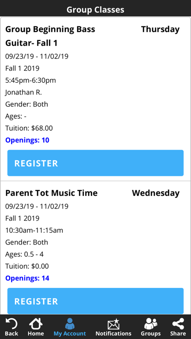 Screenshot #3 pour Phoenix Conservatory of Music