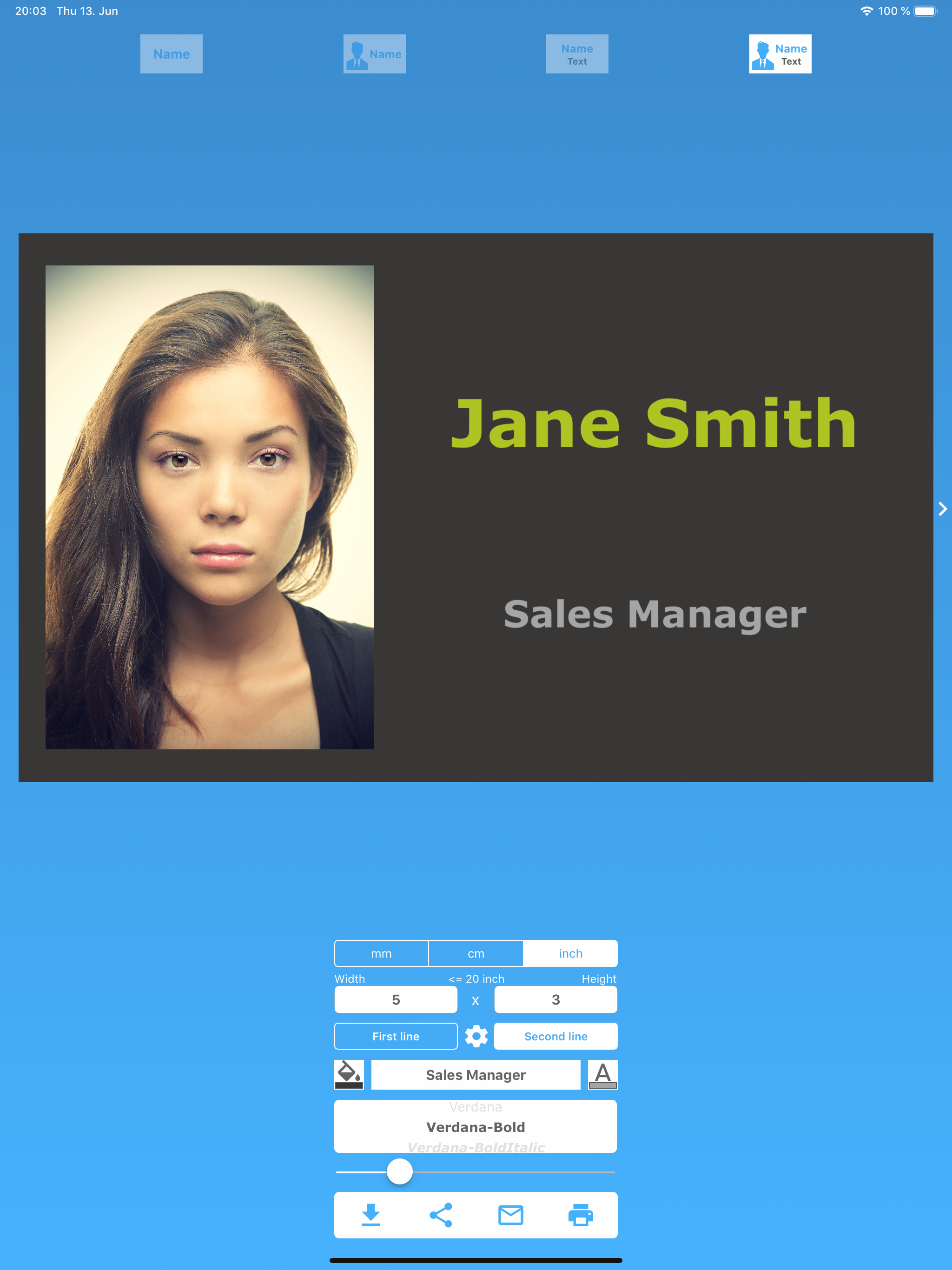 Name Badge