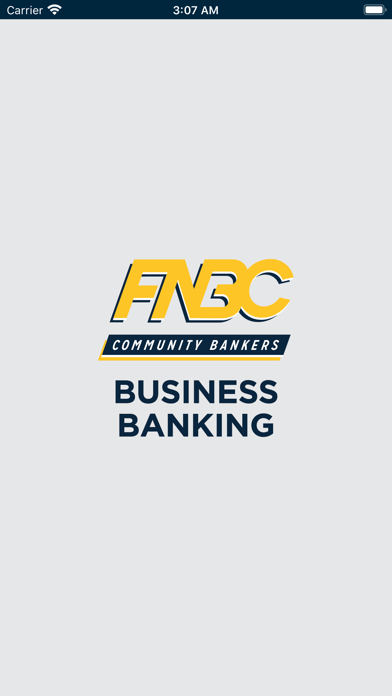 FNBC Mobile Business Banking Screenshot