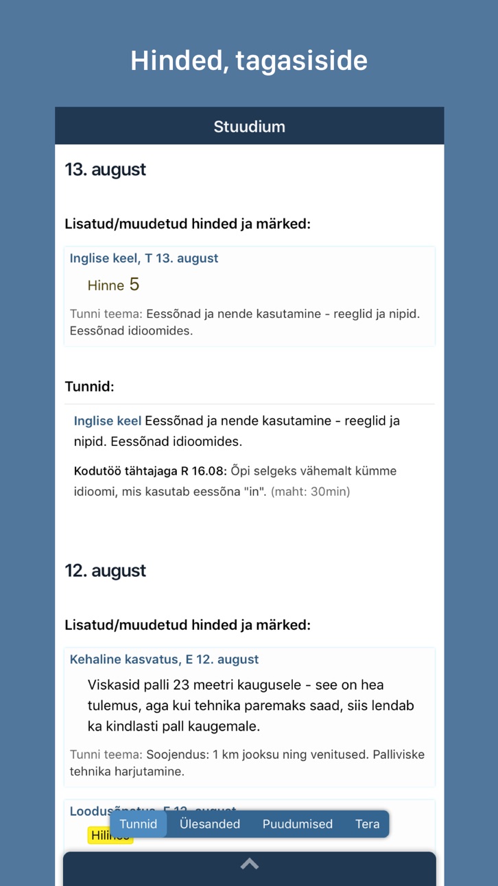 iPhone screenshot