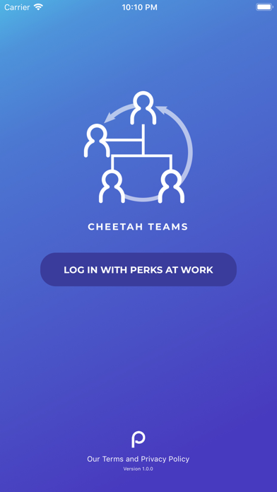 Screenshot #1 pour Cheetah Teams - Perks at Work