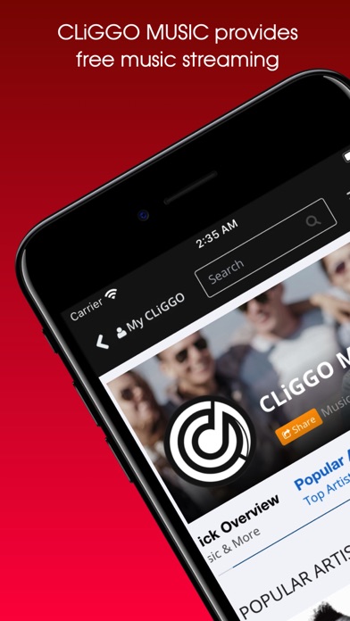 How to cancel & delete CLiGGO MUSIC from iphone & ipad 1