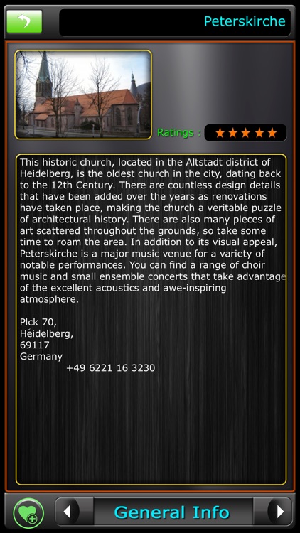 Heidelberg Offline Map Guide