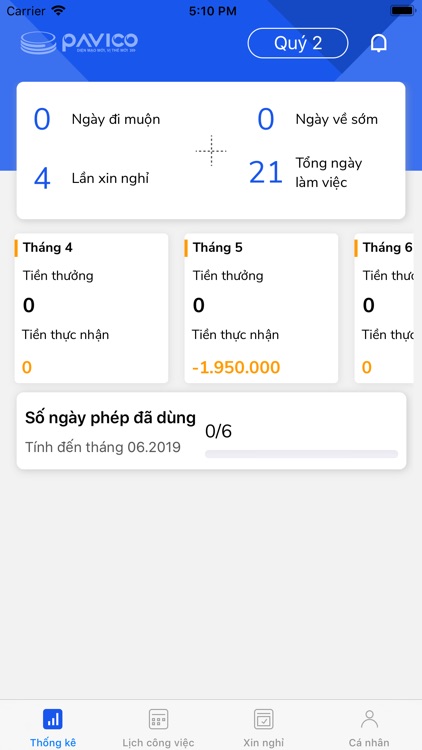Pavico - Work Tracker