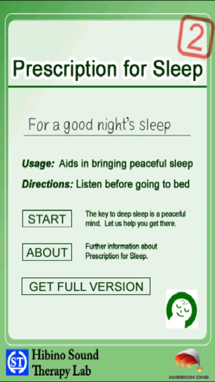 Prescription For Sleep 2: Lite