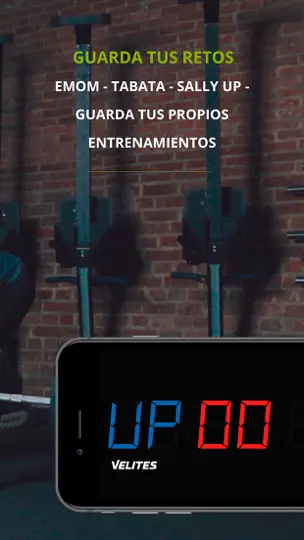 Captura de pantalla de Velites Workout Interval Timer en iPhone 2