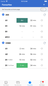 NUS NextBus (discontinued) screenshot