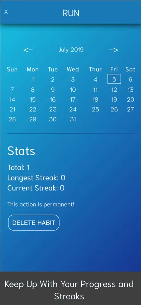 Daily Habit Tracker