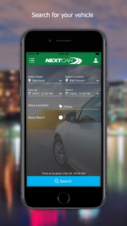 NextCar - Car Rental App