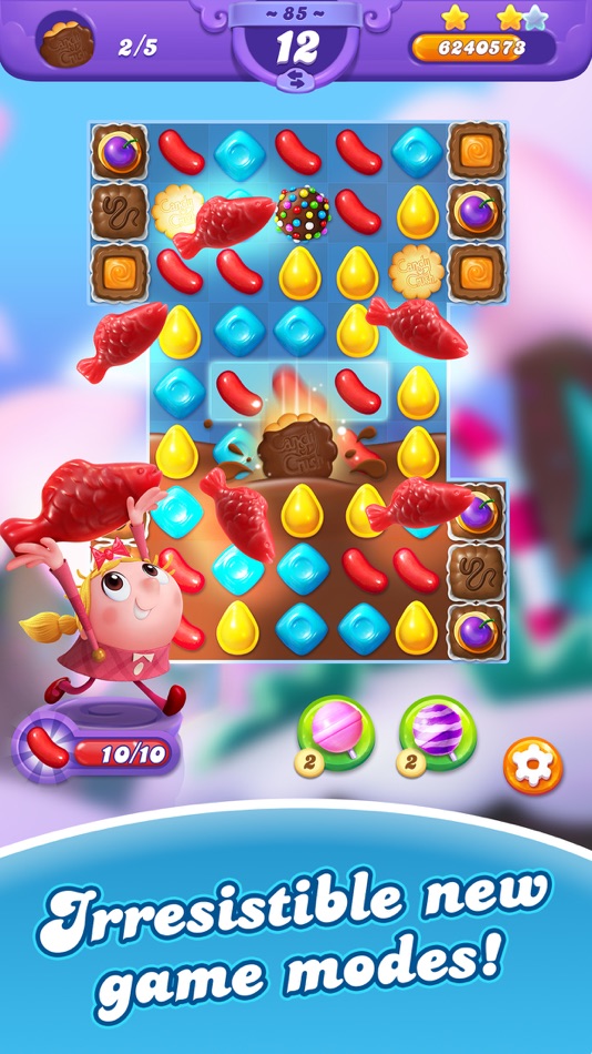 #1. Candy Crush Friends Saga (iOS) Ved: King