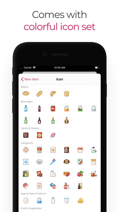 Airrends - Shopping List Screenshot