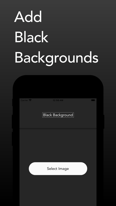 Screenshot #1 pour Black Background