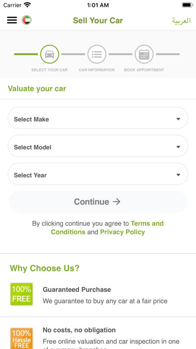 BuyAnyCar.com Screenshot