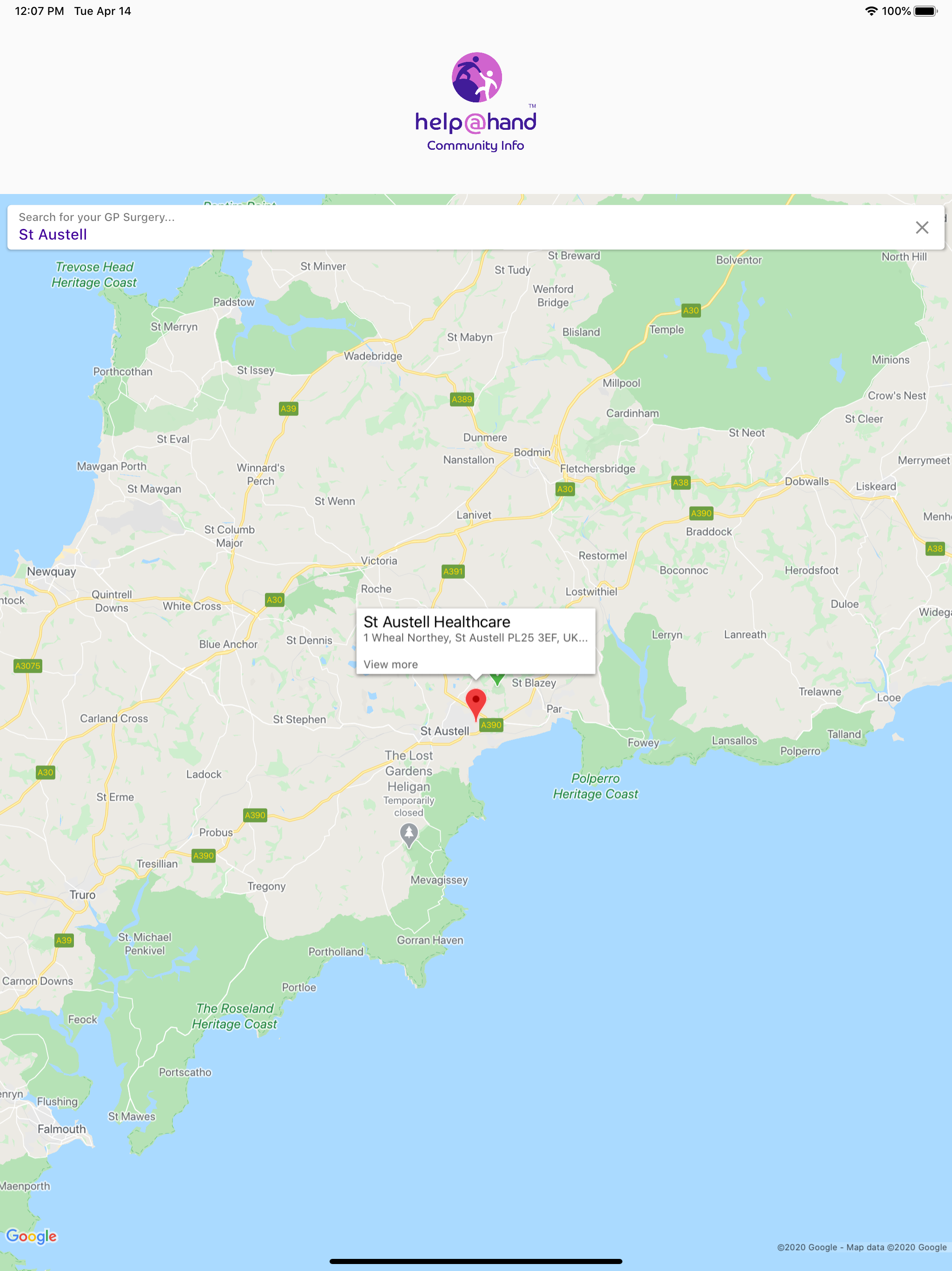 Help at Hand - Community Info screenshot 5