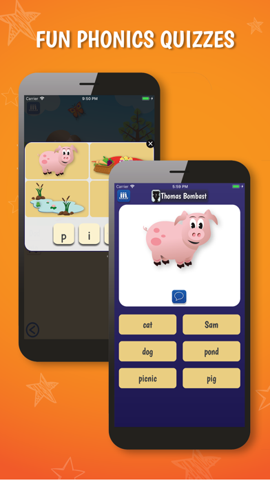 PocketPhonics Stories Screenshot