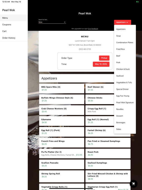Screenshot #6 pour Pearl Wok Chinese Restaurant