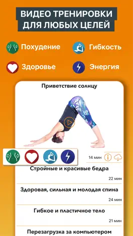 Game screenshot Йога - Упражнения и Тренировки mod apk