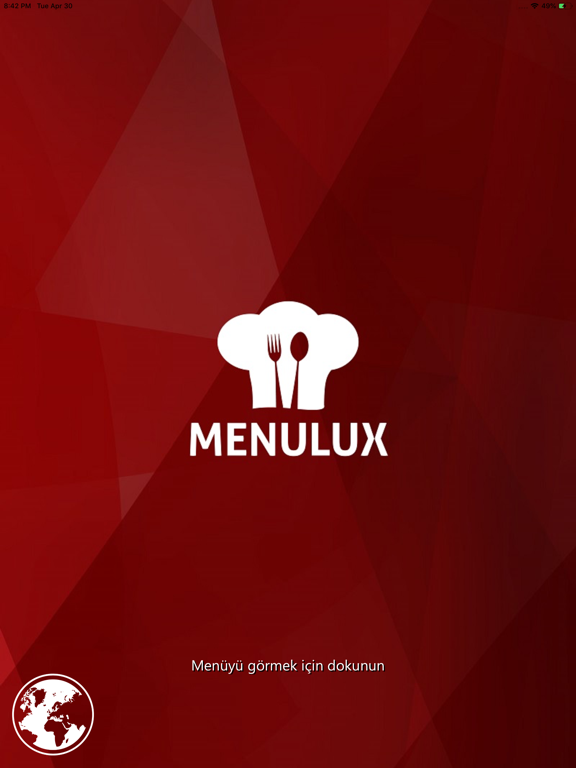 Screenshot #4 pour Menulux Tablet Menu