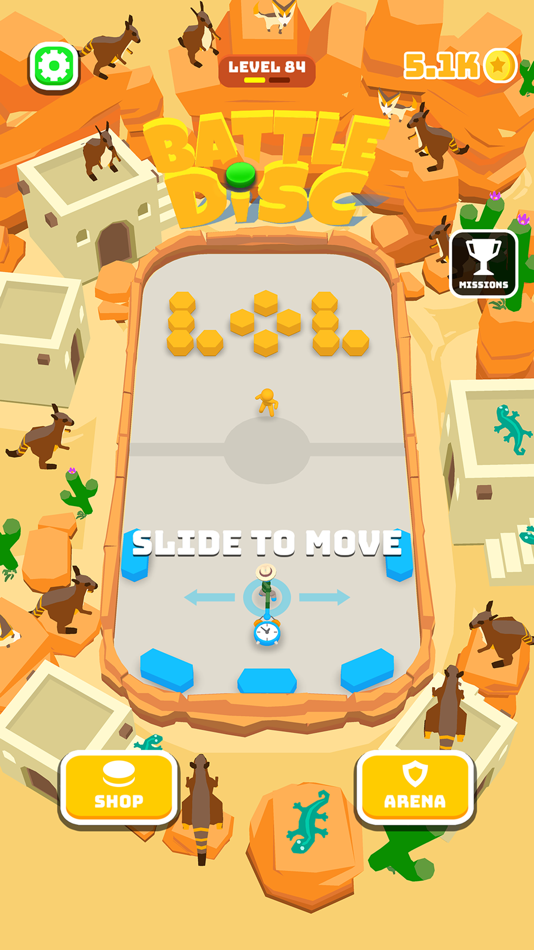 #2. Battle Disc (iOS) 来自: SayGames LTD