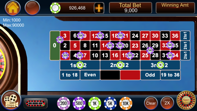 Roulette 3D Casino Style Screenshot