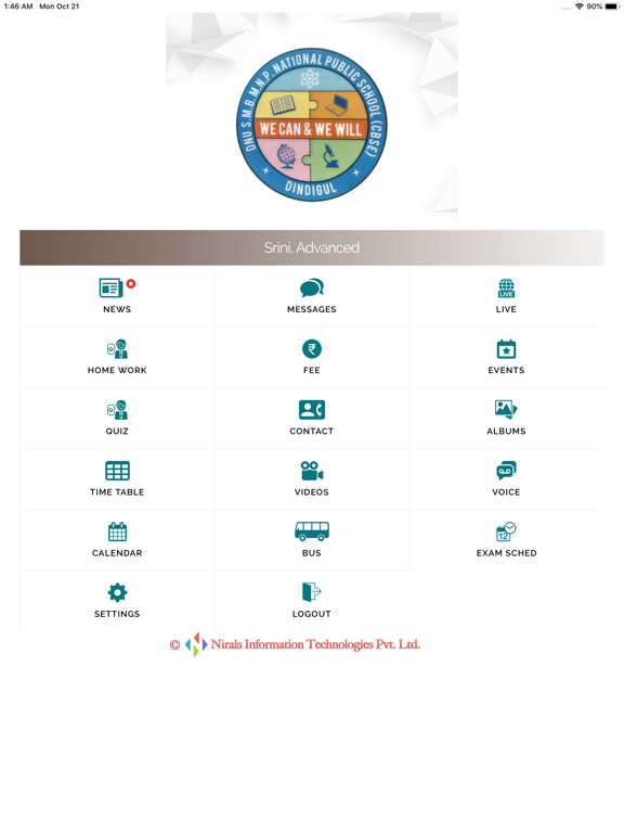 Screenshot #5 pour SMBM National Public School