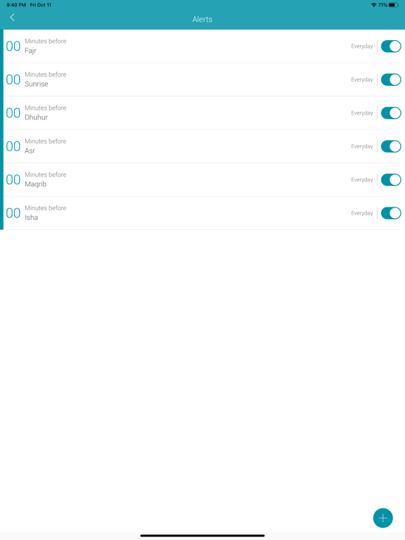 Salat MV iPad screenshot 2 - Education app
