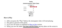 Game screenshot Snake-Stereogram mod apk