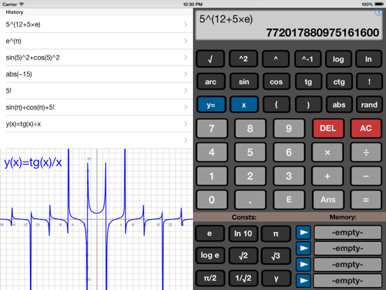 Screenshot #4 pour Scientific Calculator+ HD