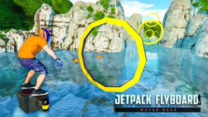 JetPack FlyBoard- Water Race Screenshot