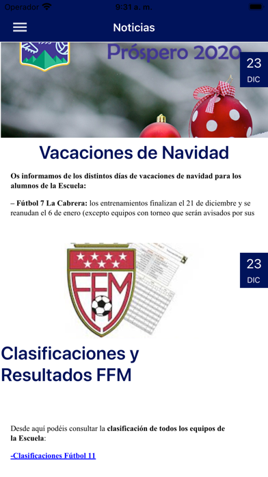 CU Zona Norte Screenshot