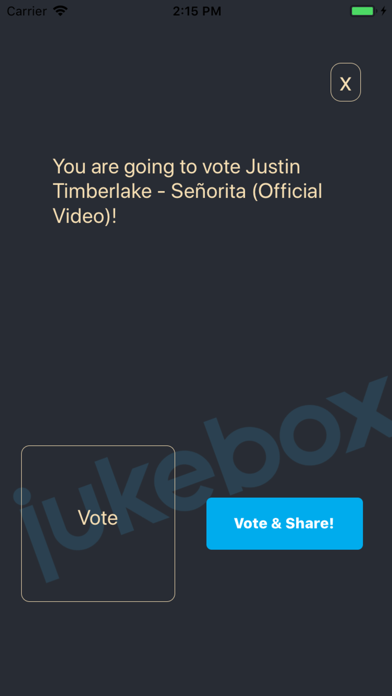 JukeBoxVote screenshot 3