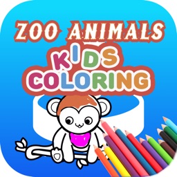 Zoo Animals Coloring Fun